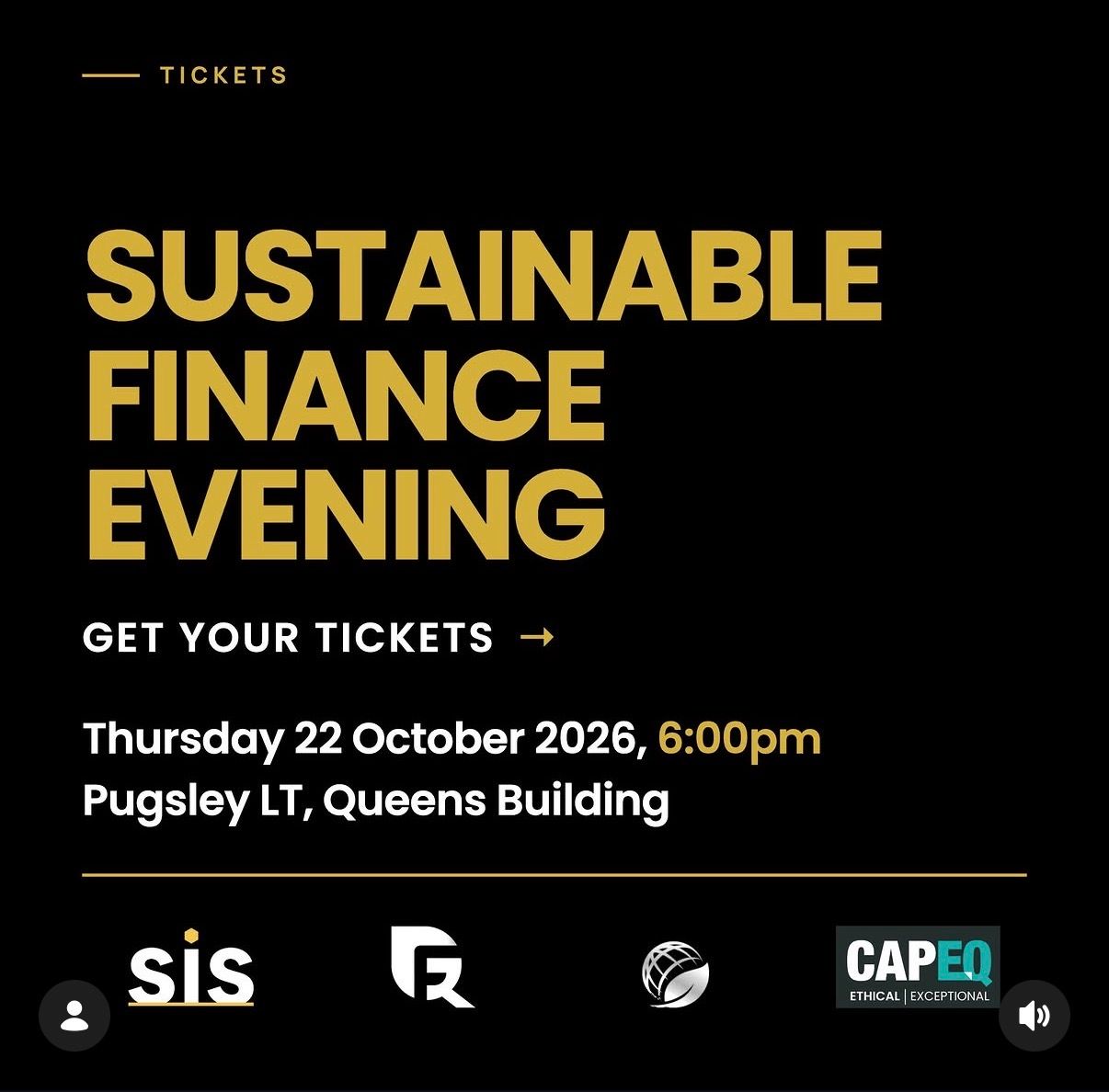 Sustainable Finance Evening